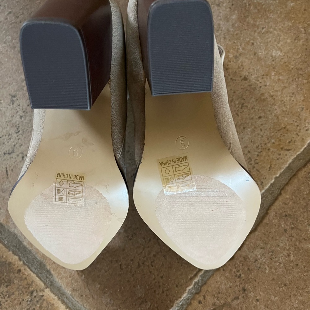 Tan Suede Booties - Picture 6 of 6